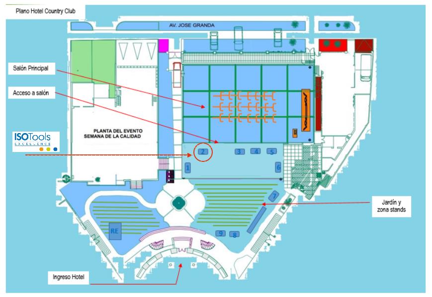 mapa semana de la calidad